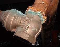 how to repair pipe corrosion